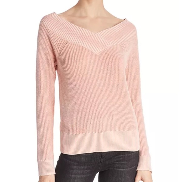 Rag & Bone Dawn Off the Shoulder Sweater SZ Medium - Picture 8 of 8